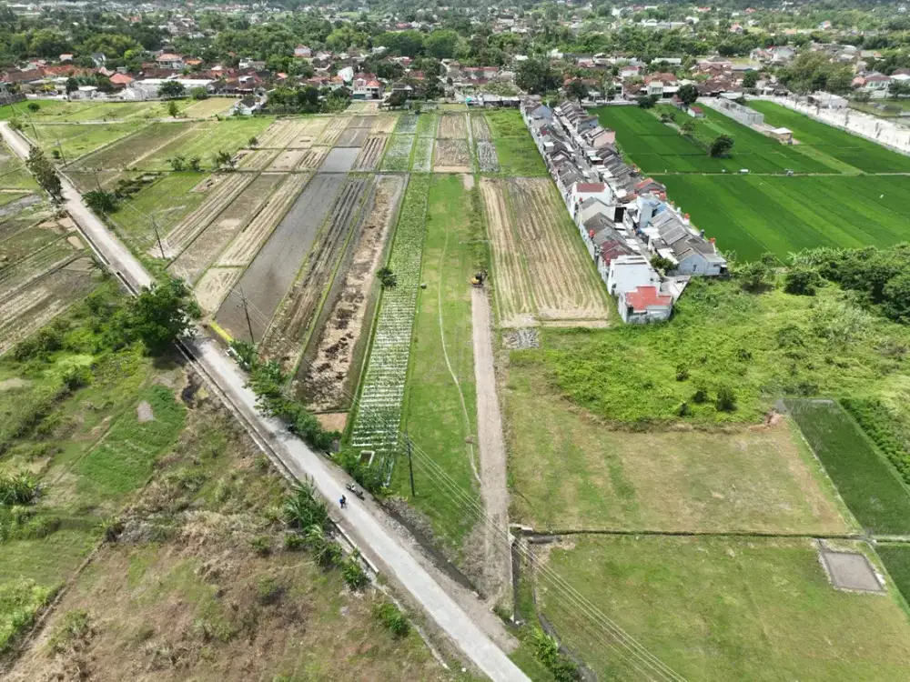 8 Menit Kampus UMY Tanah Dijual Bisa Tempo Area Godean
