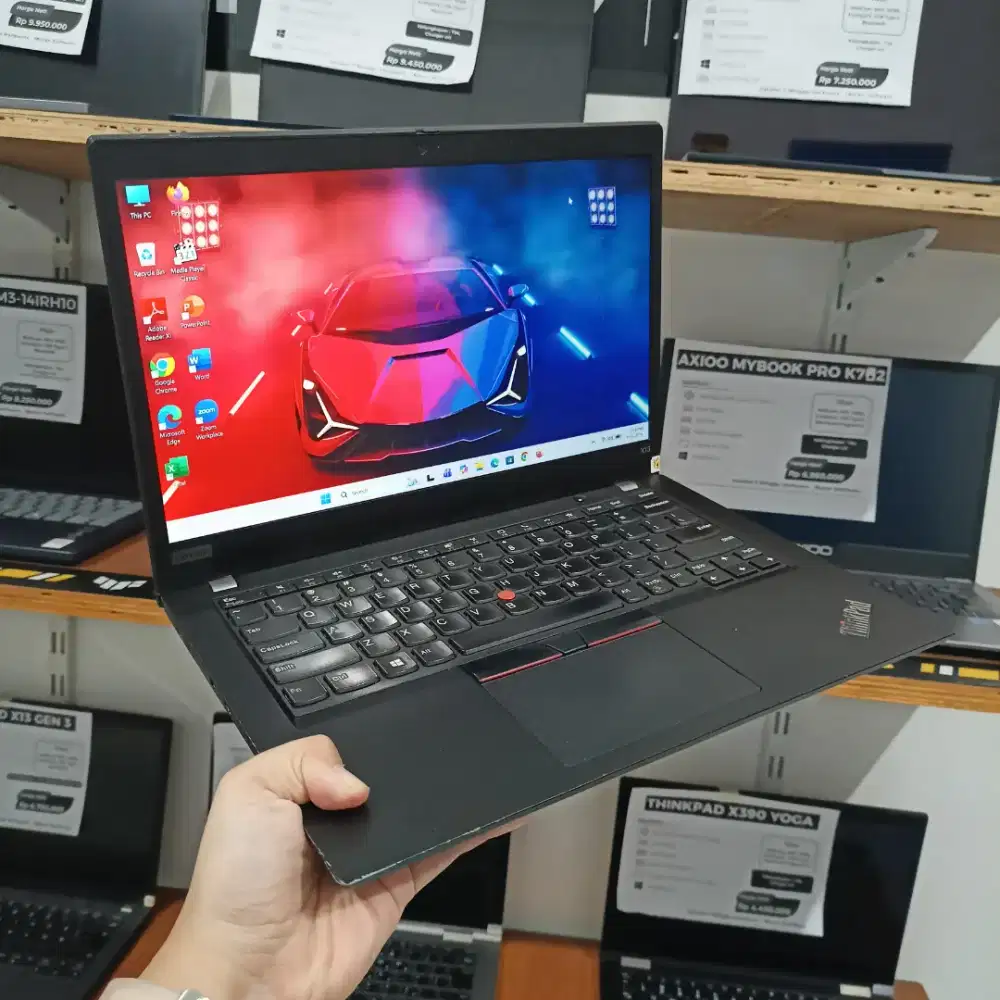 LAPTOP BEKAS LENOVO THINKPAD X13 GEN1 RAM 8 GB, INTEL CORE I7-GEN10