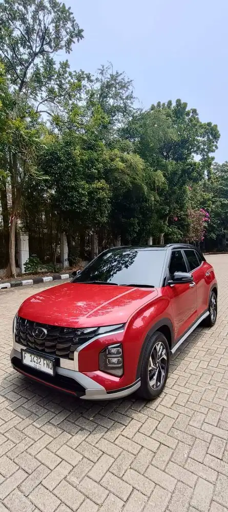 HYUNDAI CRETA PRIME TWO TONE IVT 2022 MERAH PEMAKAI LANGSUNG TERMURAH