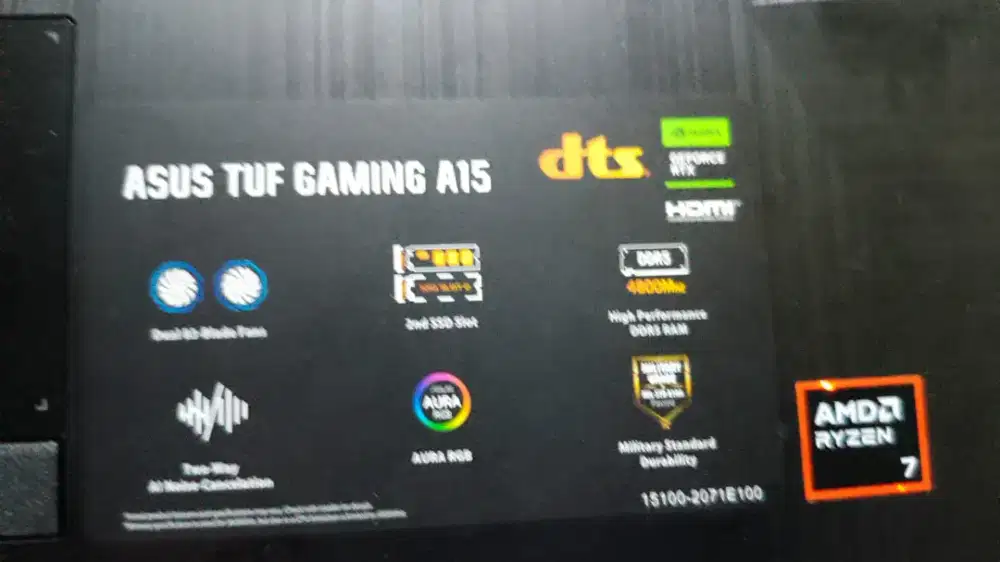 ASUS GAMING TUF A15 RTX 3050