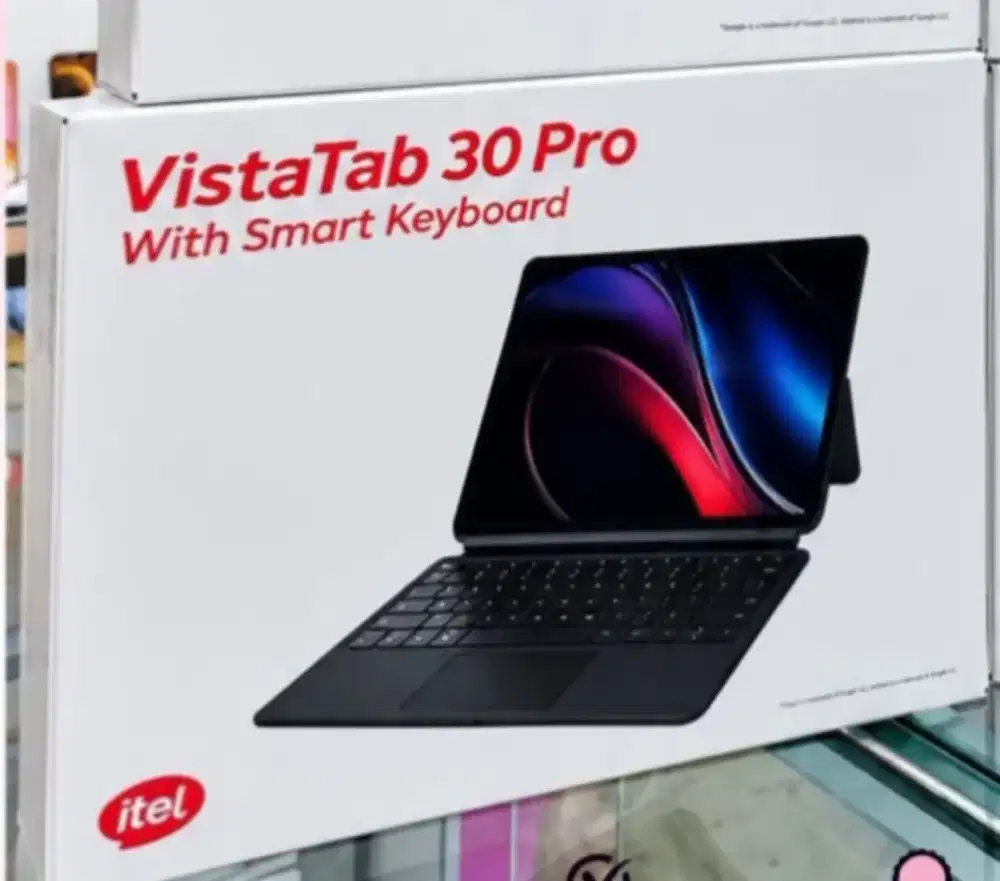 Itel Vista Tab 30 Pro 8/256 + Keyboard BNIB Garansi Resmi Indonesia