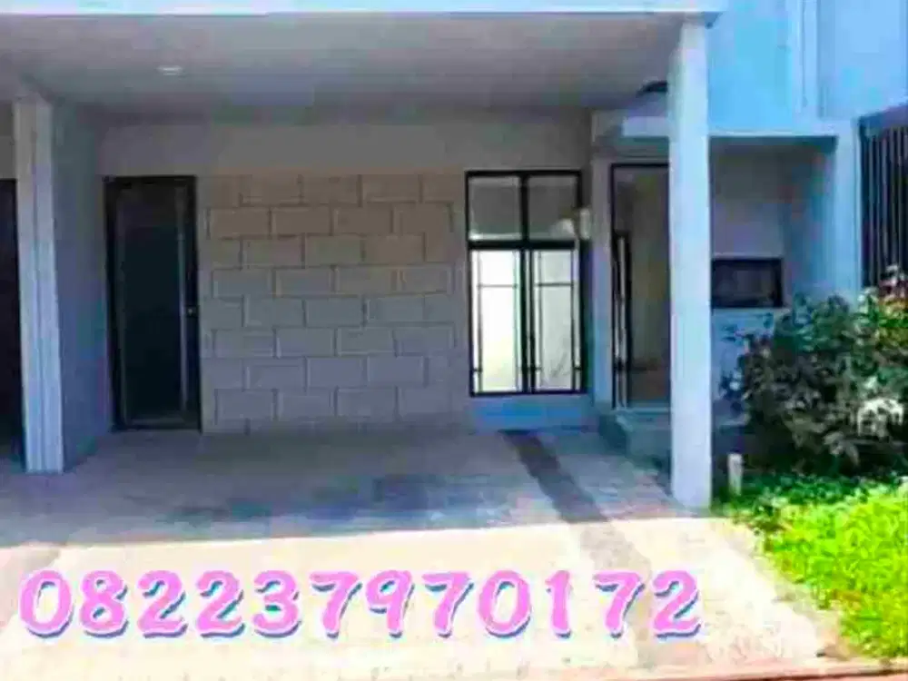 DISEWAKAN RUMAH CLUSTER WISTERIATipe Mezanin Metland Cakung, Jakarta Timur