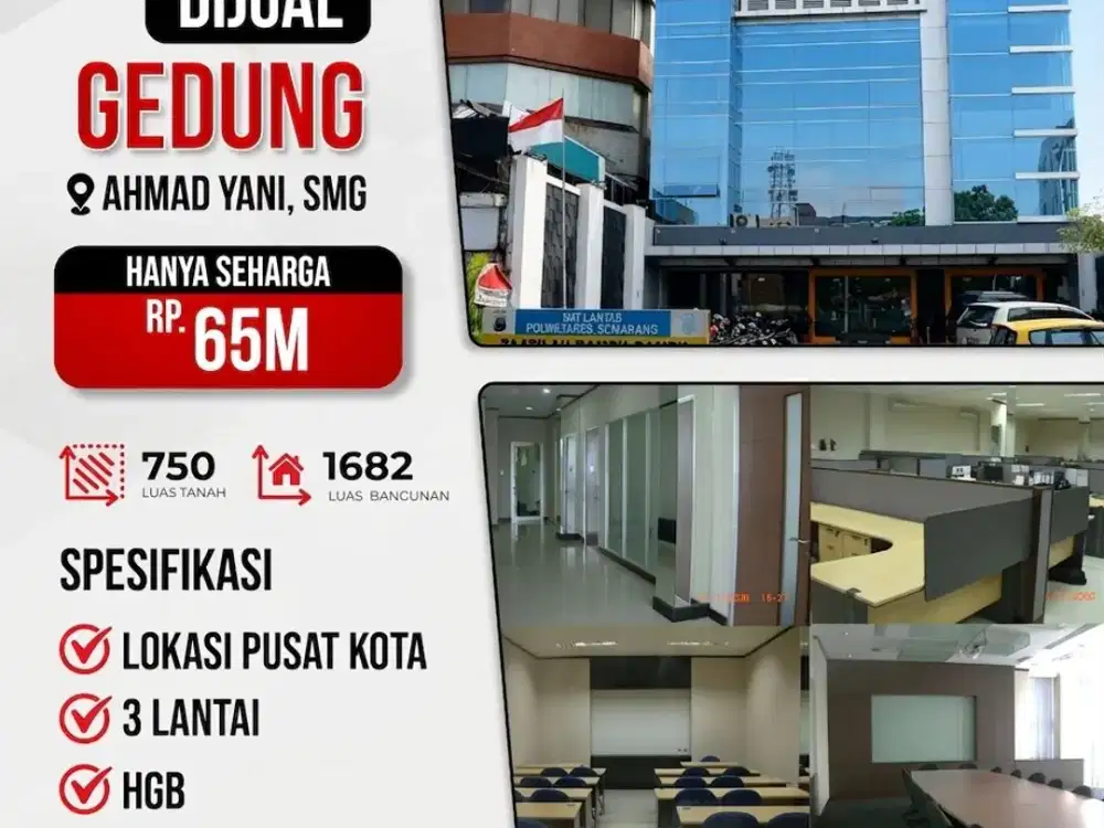 Gedung di Pusat Kota Semarang