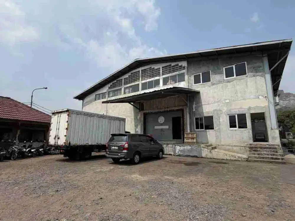 Dijual Pabrik Batujajar Akses Kontainer 40 ft