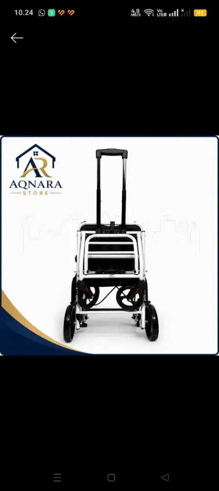 Kursi Roda Portable Serenity White
