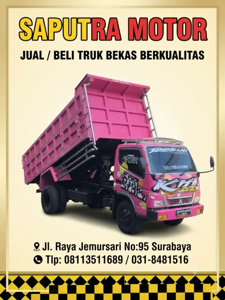 Canter FE75HDX Th2023 Dump Truk