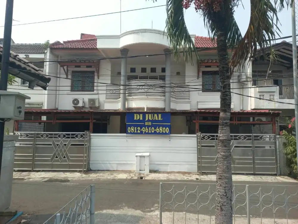 Rumah 2,5lt luas 320meter 7KT Duren Sawit Jakarta Timur (nego)