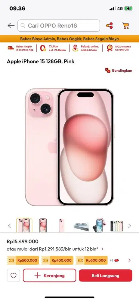 Iphone 15 128GB