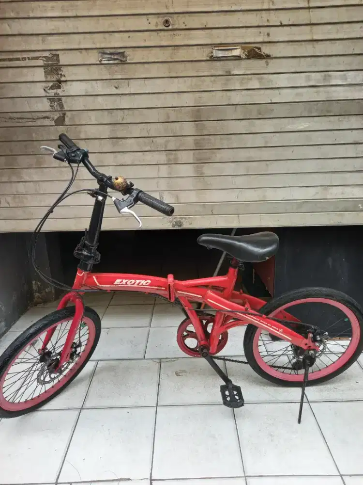 Sepeda lipat ukuran 20