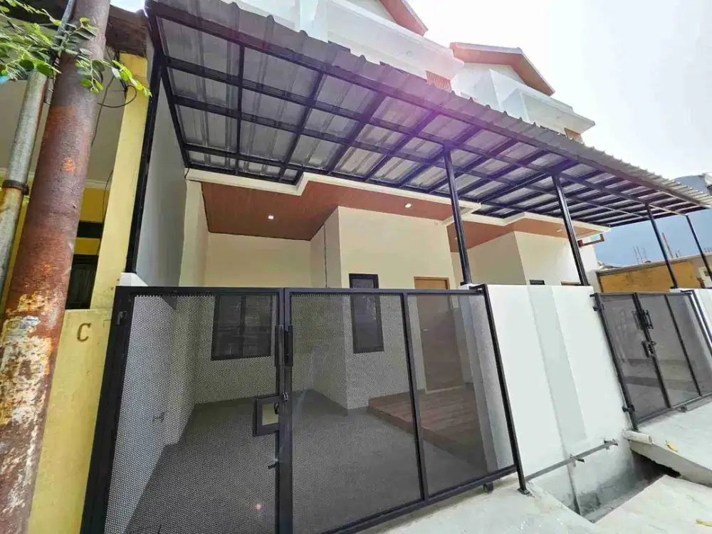 DIJUAL RUMAH MODERN MINIMALIS 2 LANTAI  PESONA ANGGREK BEKASI