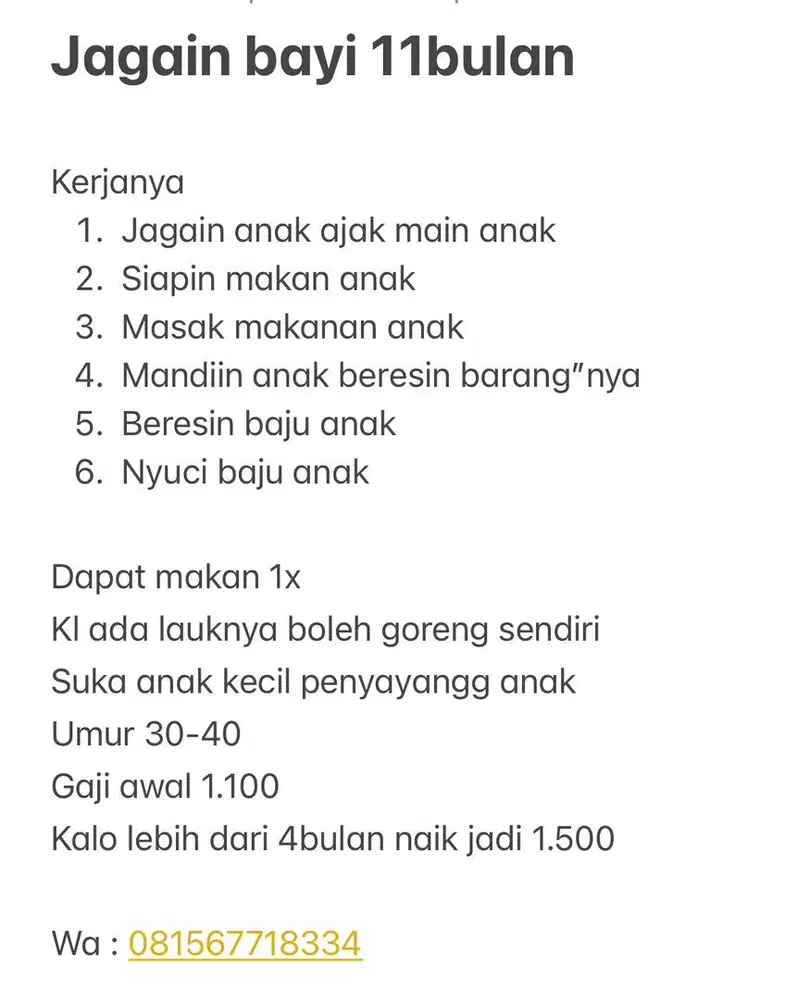 Cari yang penyayang jujur sayang anak