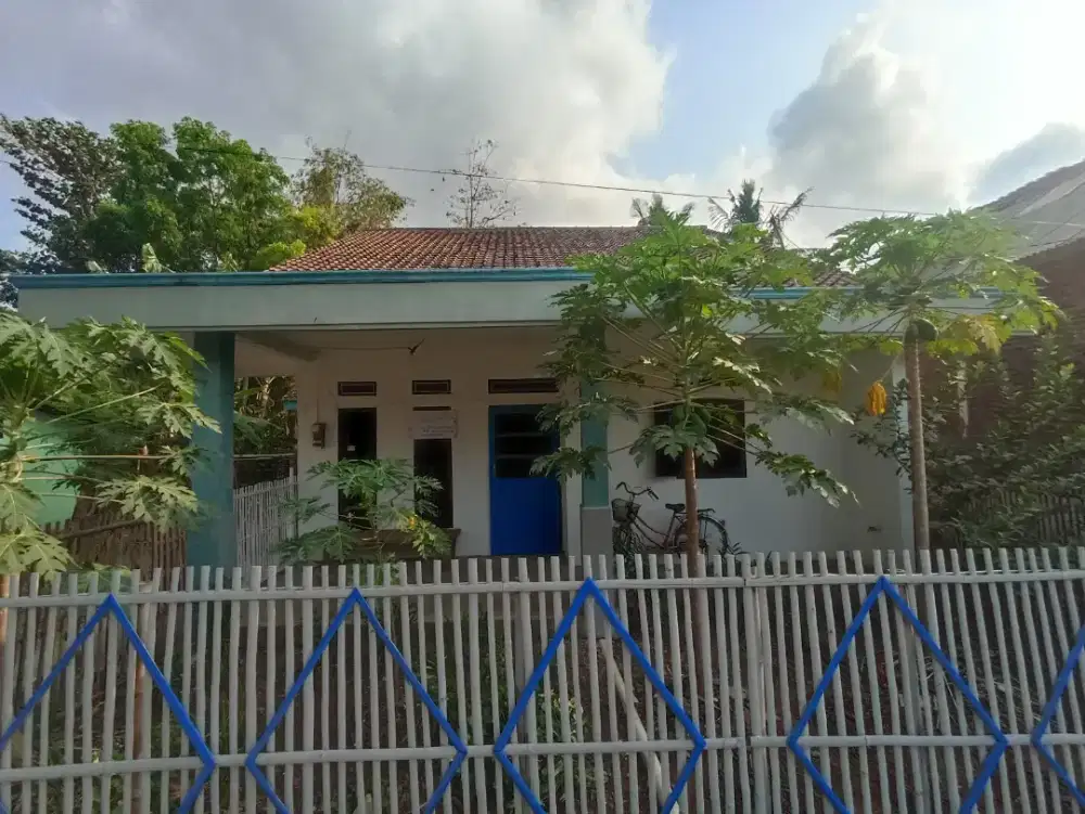 Di jual rumah dengan kebun yg luas
