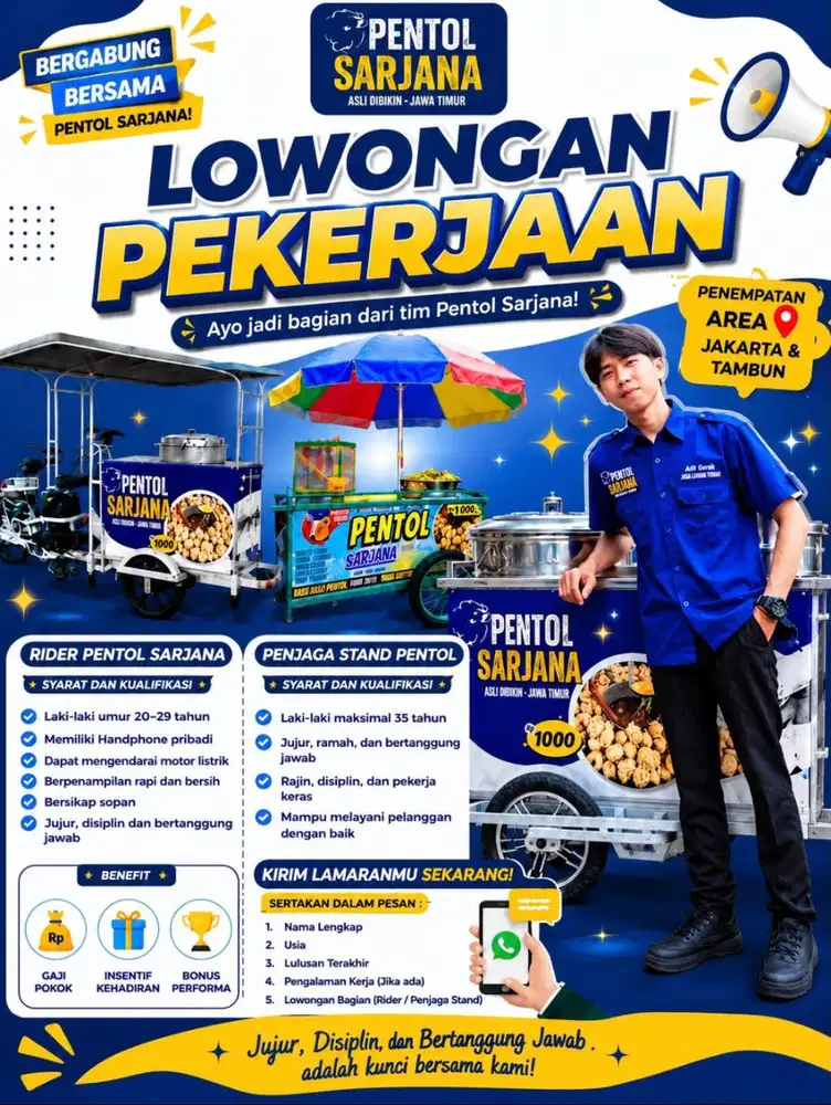 RIDER SELIS JUAL PENTOL MANGKAL