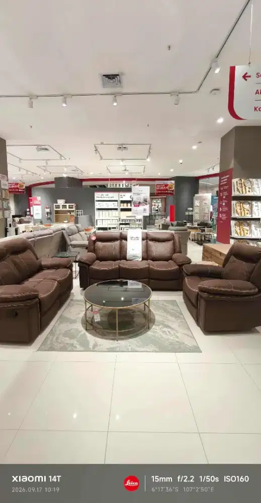 PROMO SOFA SET RECLINER