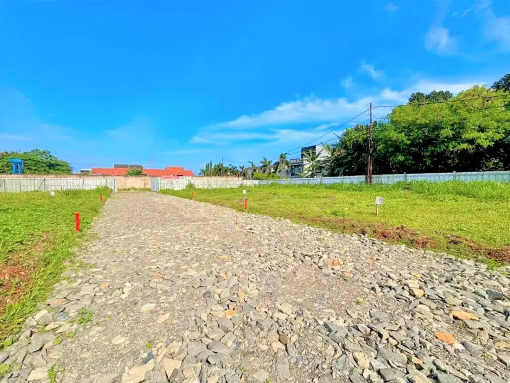 Tanah Kavling SHM, Akses Mudah ke Tol Pamulang, 300 Jt-an Saja