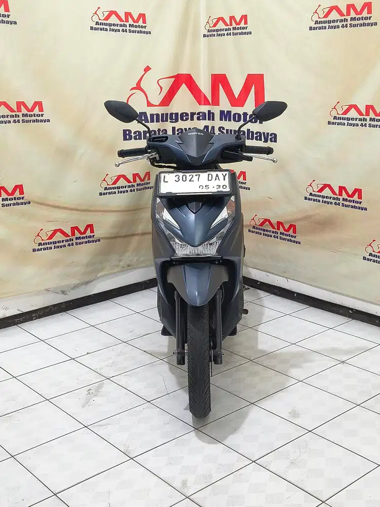 Honda Beat smartkey Tahun 2025 warna biru doff