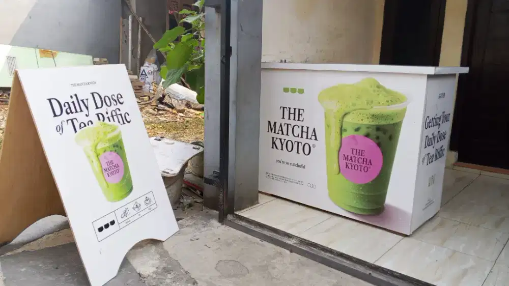 dijual paket usaha matcha