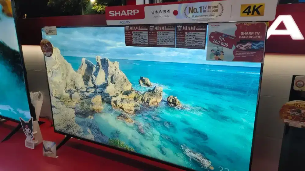 TV Sharp 4K Google TV 4TC 43HJ Kredit DP 0 Tanpa Survey