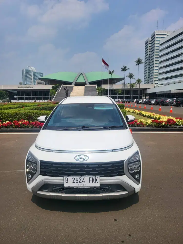 hyundai stargazer prime 2022 putih pemakai langsung pajak hidup kompli