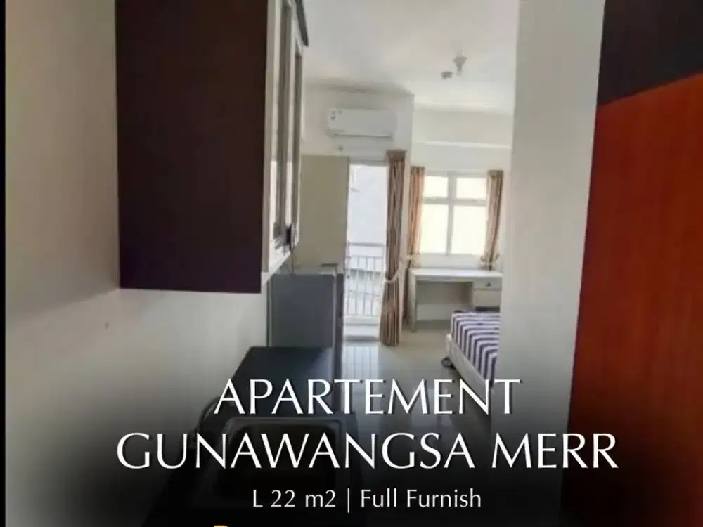 Turun Harga  Obral Apartemen GUNAWANGSA Merr Full furnish Tower B