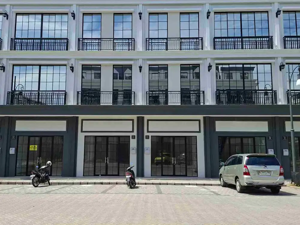 sewa cepat ruko harvard pik2 4,5x15 3 lantai