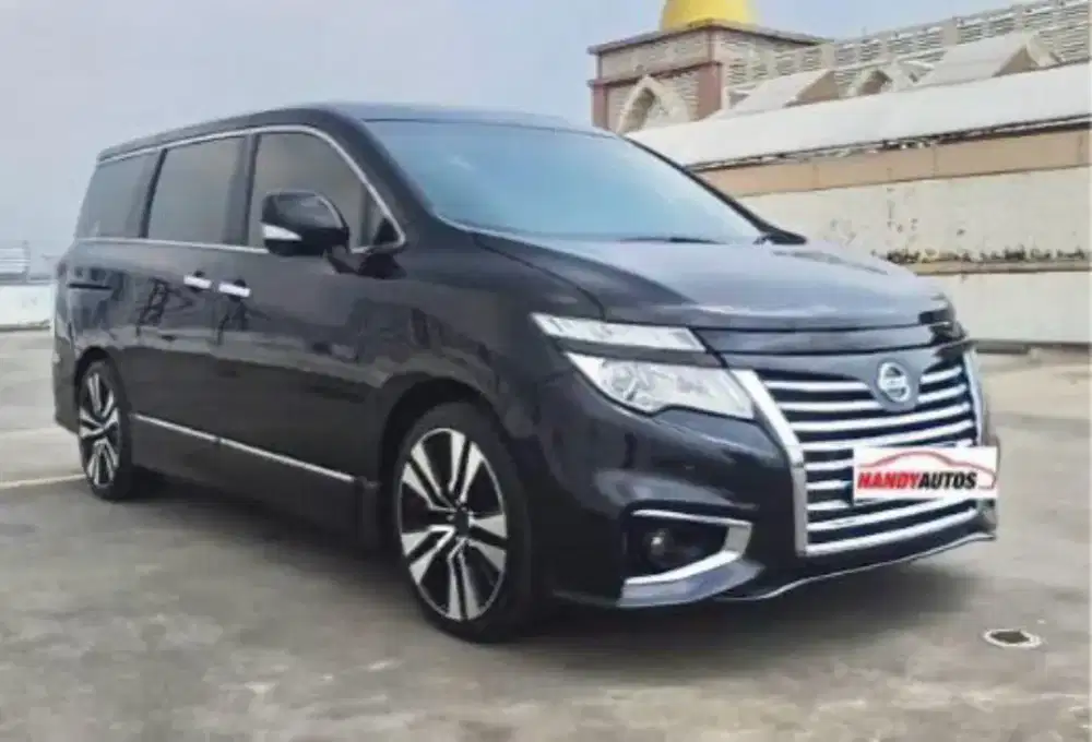 Nissan Elgrand 2.5 HWS Facelift 2013 Automatic Hitam