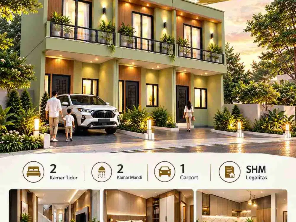 Rumah 2 Lantai Modern Kartini