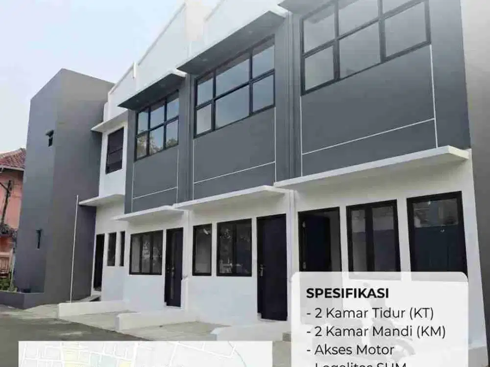 RUMAH DIJUAL 2 LANTAI DI UTAN KAYU - KAMBOJA