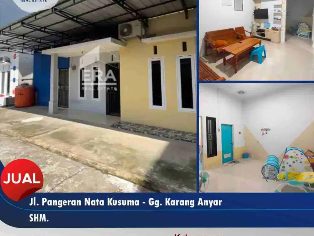RUMAH SECONDARY YANG TERAWAT JL PANGERAN NATAKUSUMA. LOKASI PUSAT KOTA. KAWASAN NYAMAN DAN TENTRAM. AKSES DEKAT KAMPUNG STKIP. INTAN. SEKOLAH DAN PASAR