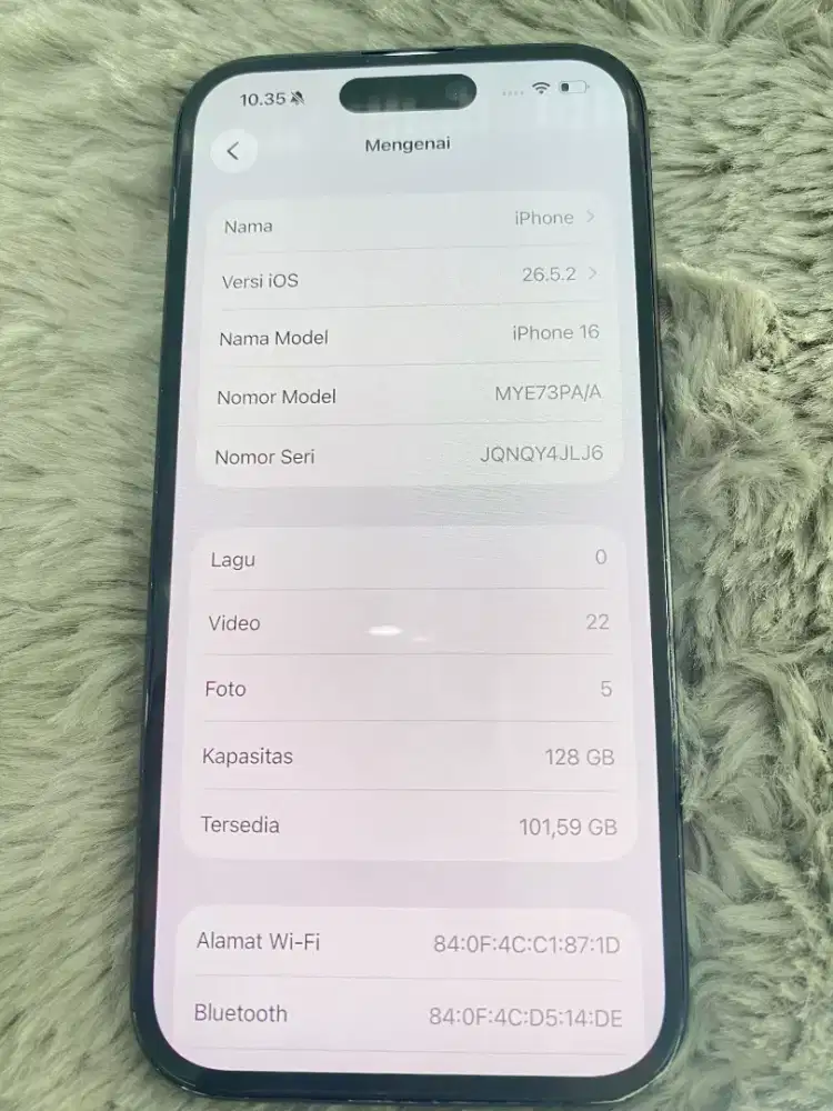 IPHONE 16-128GB-EX IBOX
