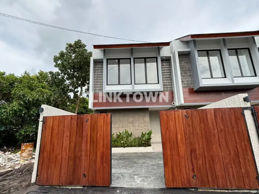 Dijual rumah semi villa modern tropis kawasan perumahan eksklusif hanya 9 unit lokasi di Kwanji, Dalung - Badung