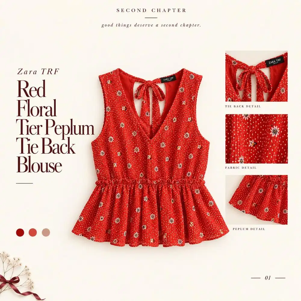 Et Cetera — Tropical Flower Dress Green