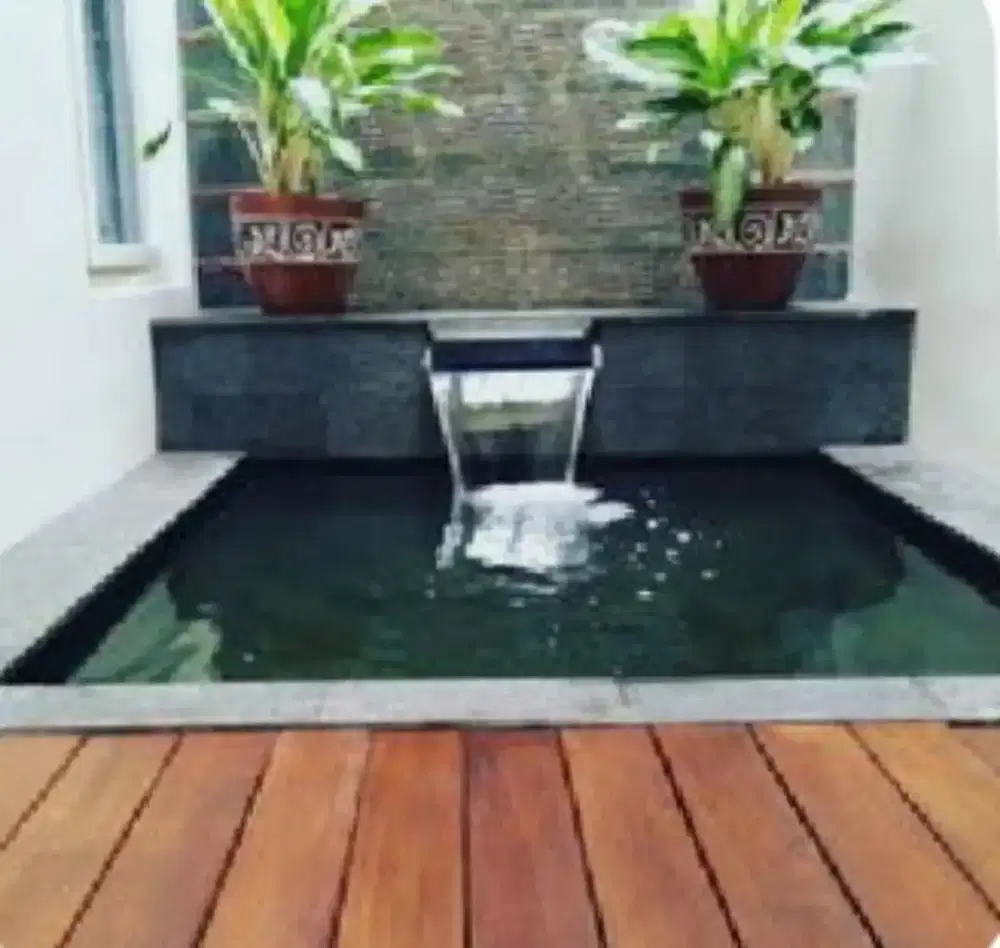 Tukang kolam ikan koi