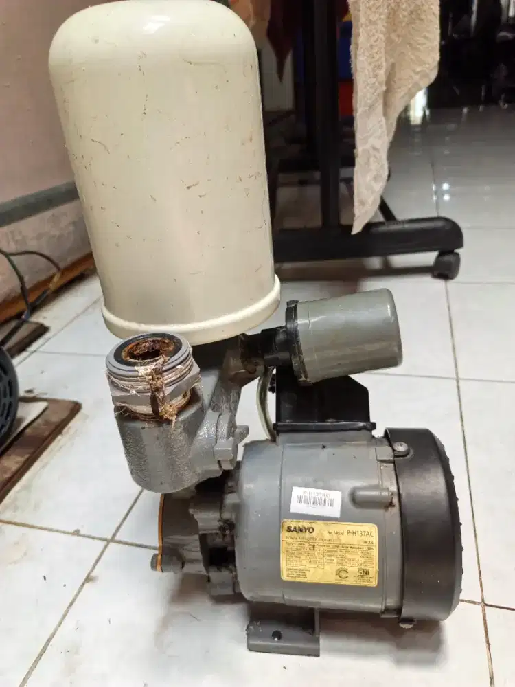 Pompa air otomatis merk SANYO baca dulu..