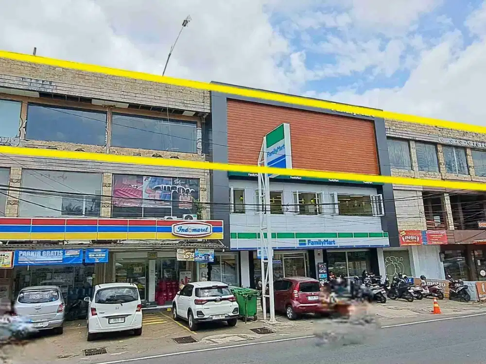 Disewakan Space / Tempat Luas untuk Usaha Komersial Cocok utk Gym Fitness, Cafe, Class, Billiard, FnB, Beauty Clinic di lantai 3 daerah Tajur, Kota Bogor