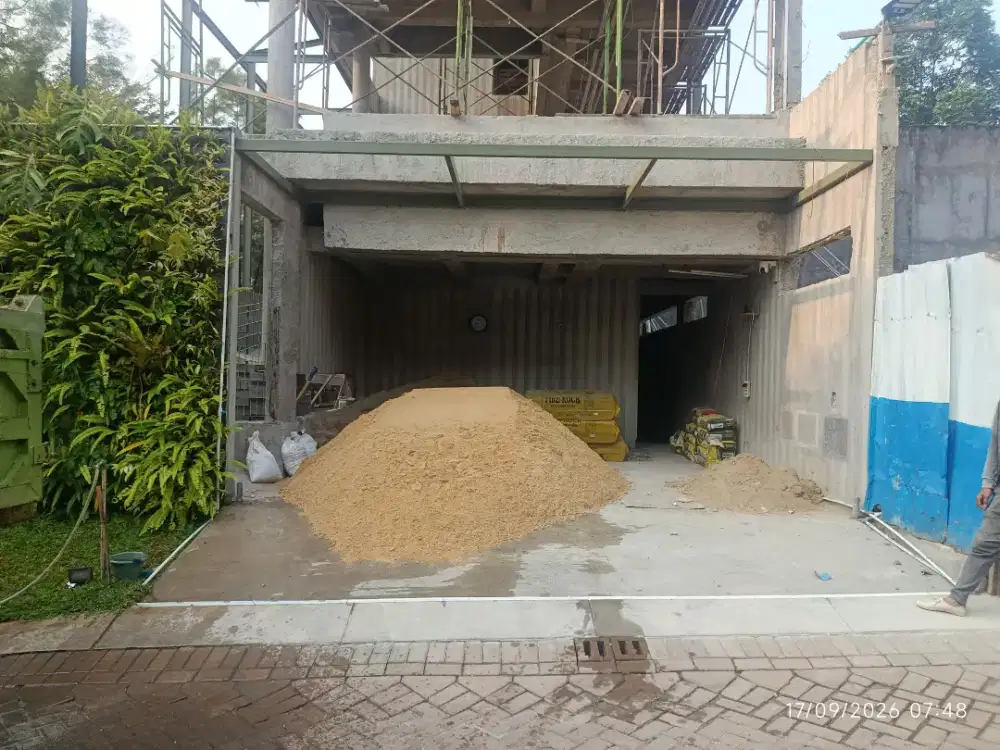 Pasir plester pasang cor