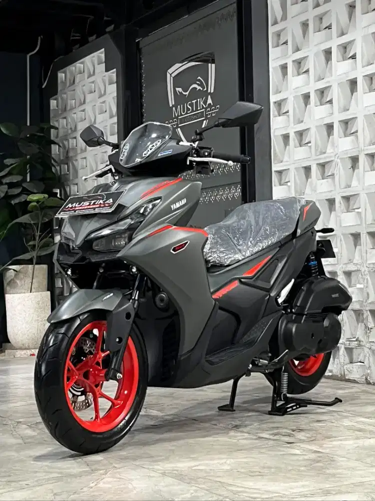 Yamaha Aerox Alpha Turbo 2025. Km 7rb. DANNY Mustika Motor Sulfat