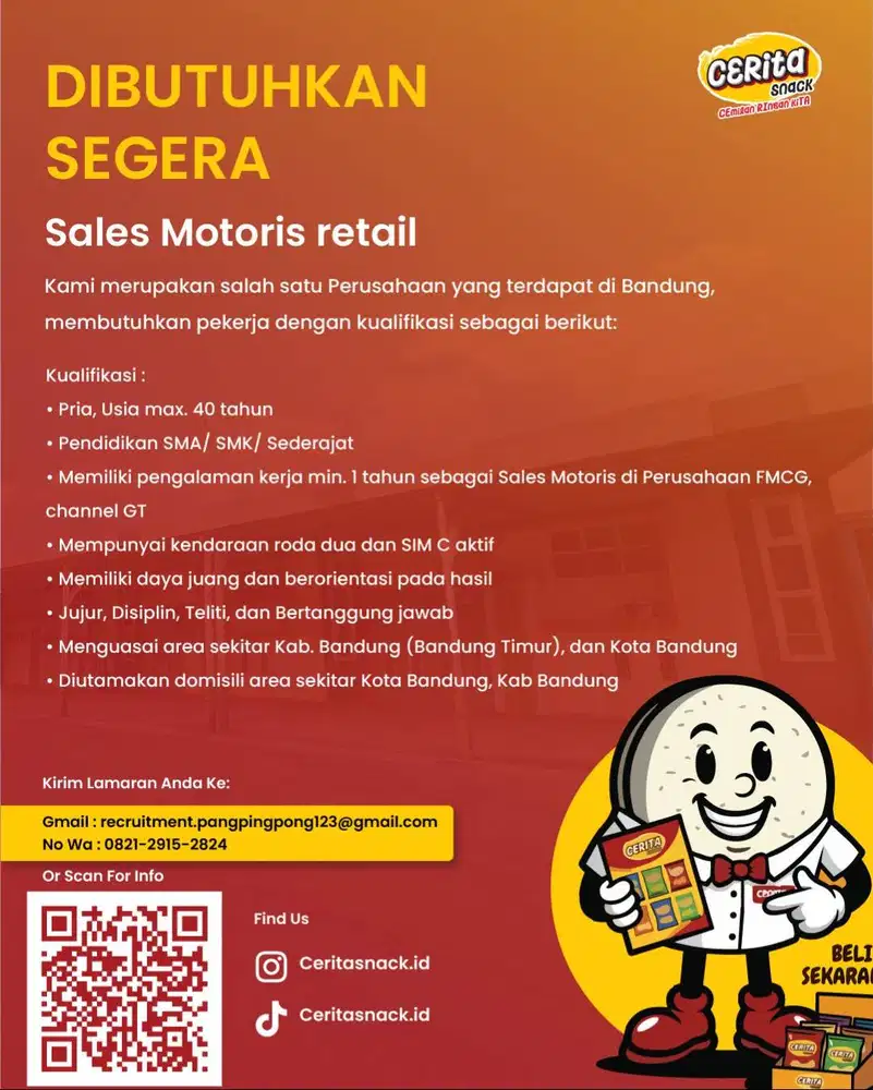 Sales Motoris Retail