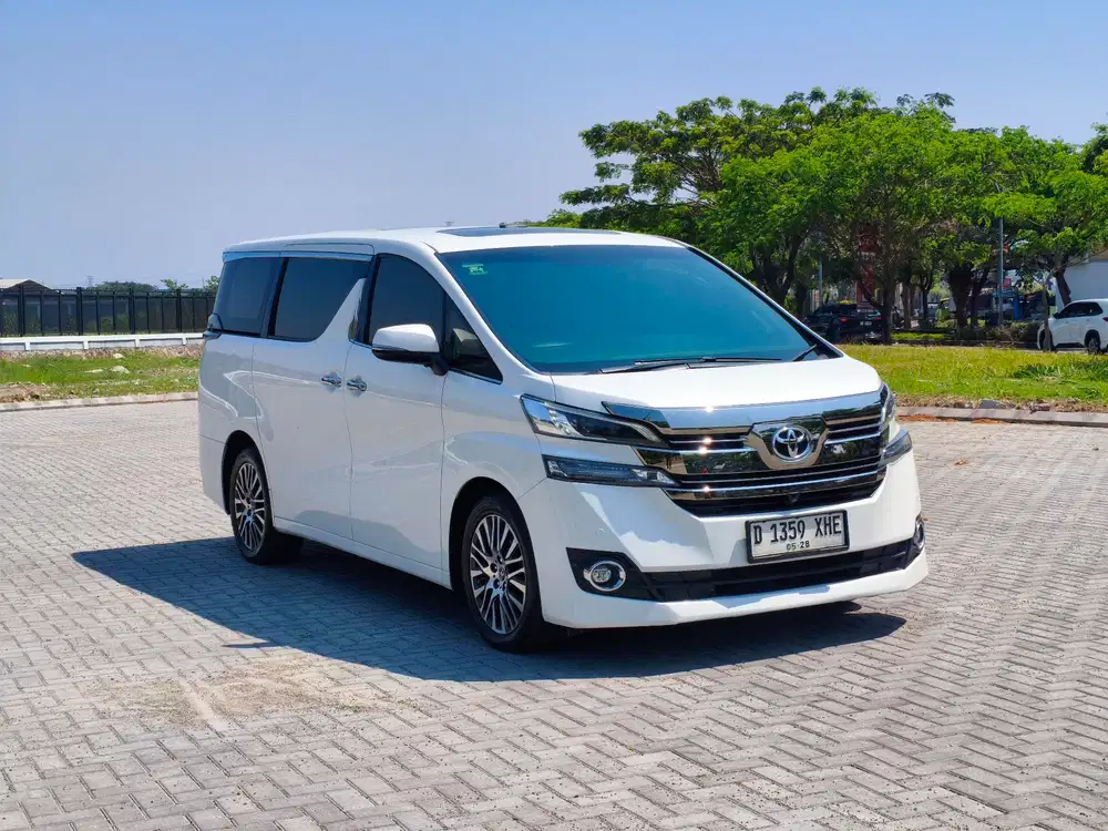 Vellfire 2.5 G Matic 2015 DP 10JT!