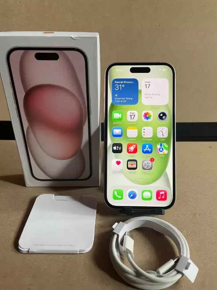 iPhone 15 128gb inter alloperator like new fulshet
