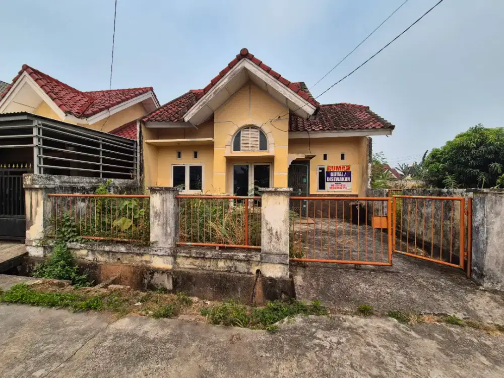 DIJUAL RUMAH + TANAH LEBIH