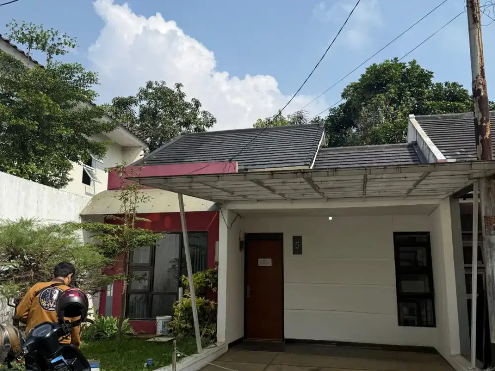 dijual rumah minimalis siap huni di dalam cluster one gate cimuncang padasuka dekat dengan pusat kota bandung