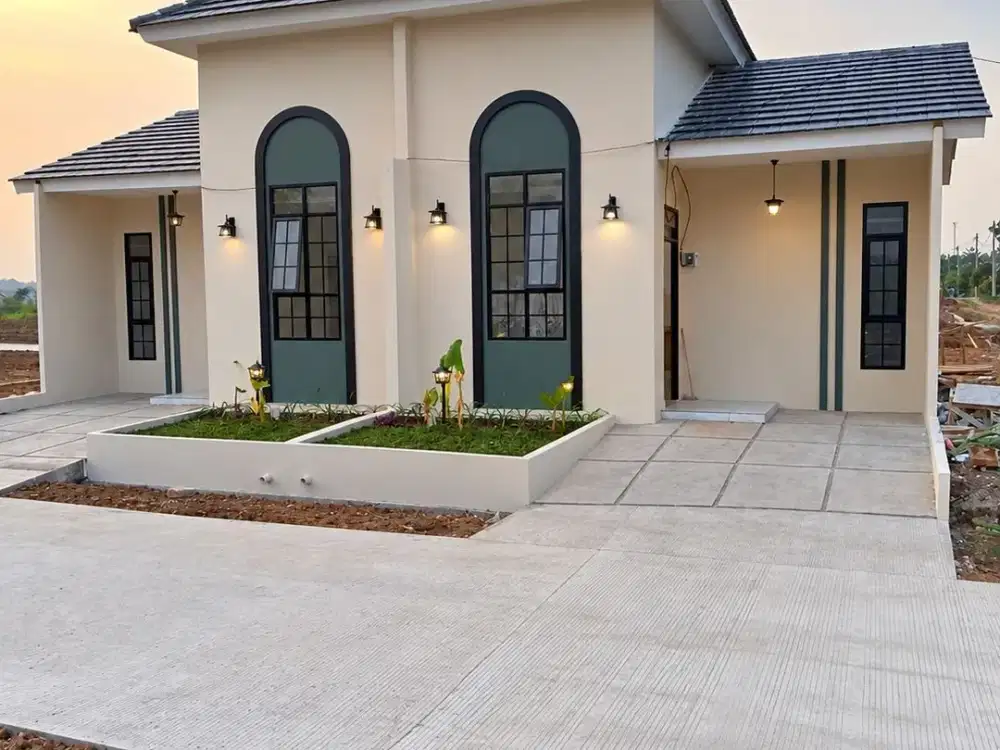 Rumah Minimalis 29/60 dengan Taman Depan & Kanopi Gratis
