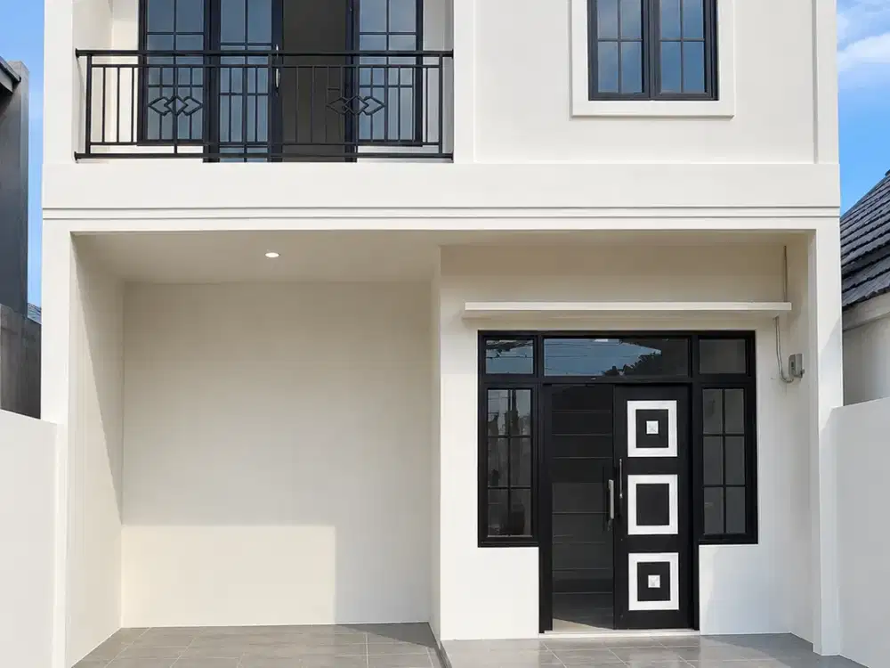American Style Townhouse Dekat St Depok Baru, Harga Rp365 Juta