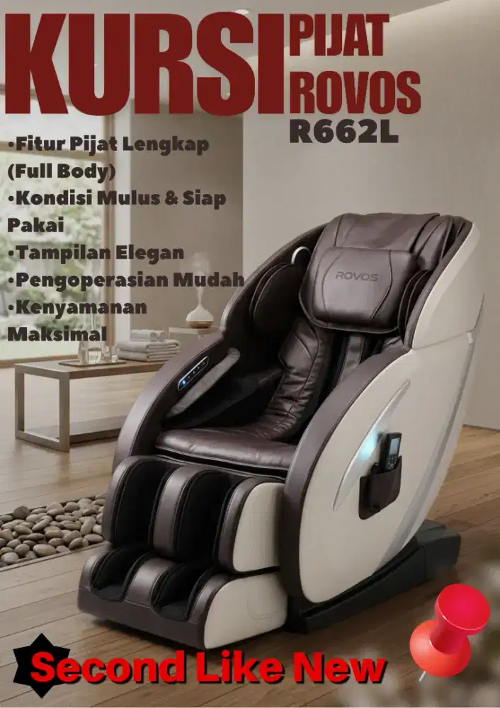 KURSI PIJAT ROVOS R662L