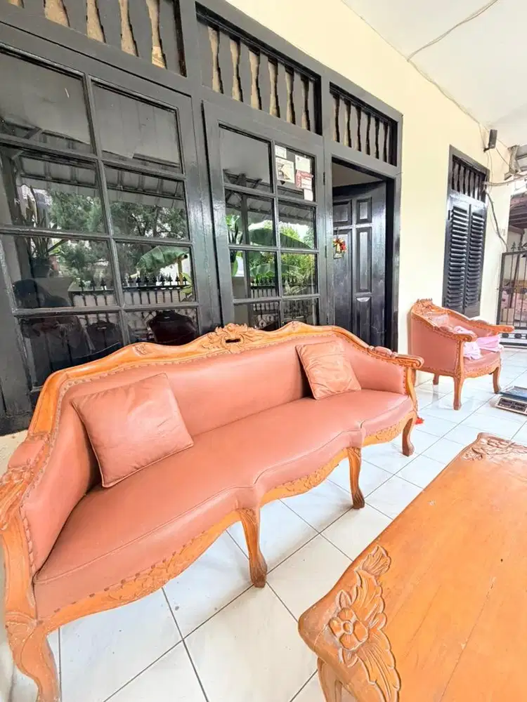 SOFA KAYU JATI ASLI 1 set