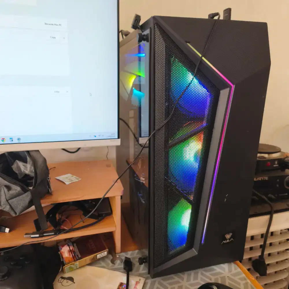 PC Desktop Gaming Core i3 / RAM 16GB / SSD NVMe 256GB / RX 560 4GB