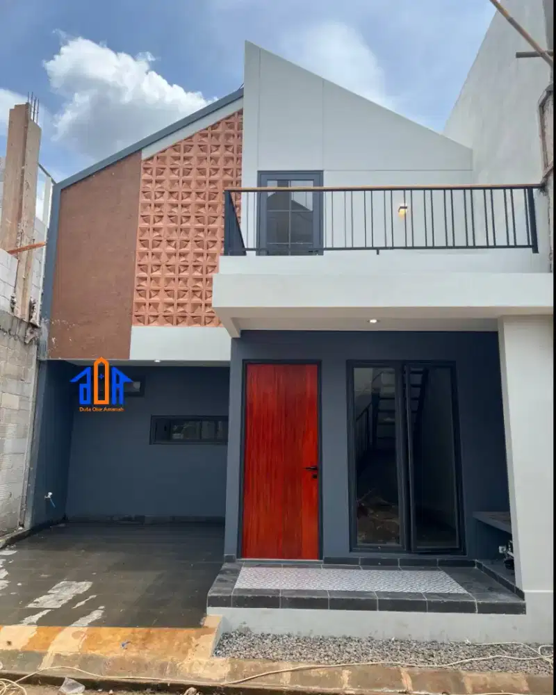 Rumah Murah 1,5 Lantai Siap Huni Rooftop Lega Tanpa DP