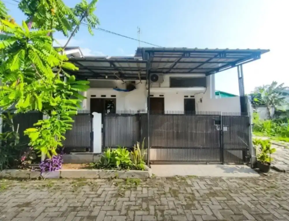 Jual rumah bogor utara tanah baru kedung halang  dlm cluster