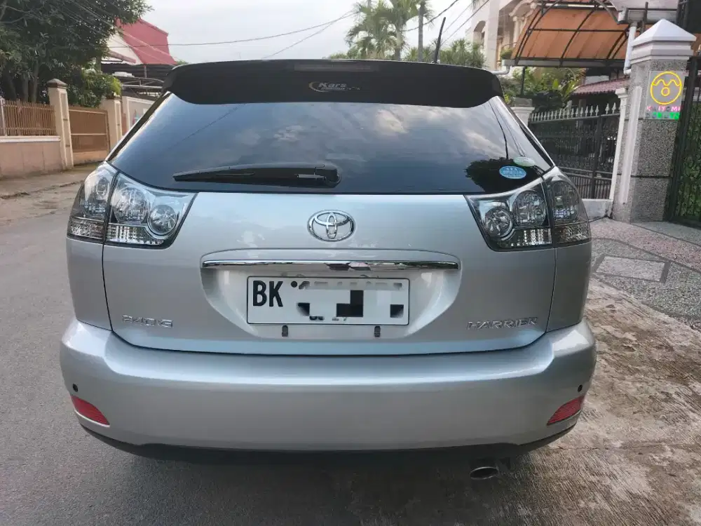 Toyota Harrier 240 G 2010 Silver 2011